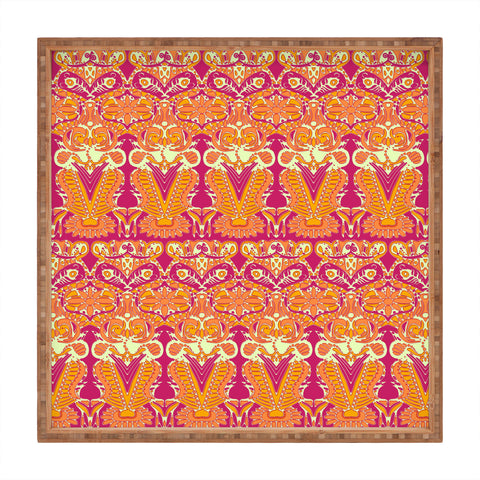 Sharon Turner Flourish 2 Square Tray