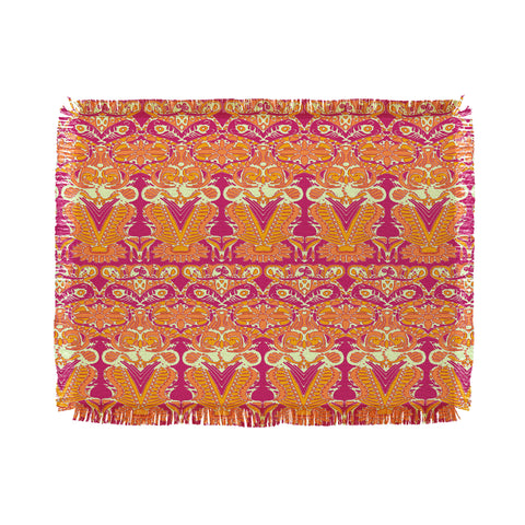 Sharon Turner Flourish 2 Throw Blanket