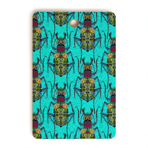 Sharon Turner Flower Beetle Cutting Board Rectangle