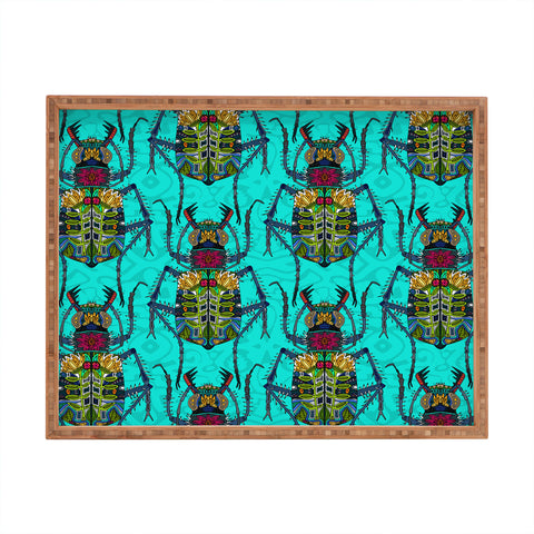 Sharon Turner Flower Beetle Rectangular Tray