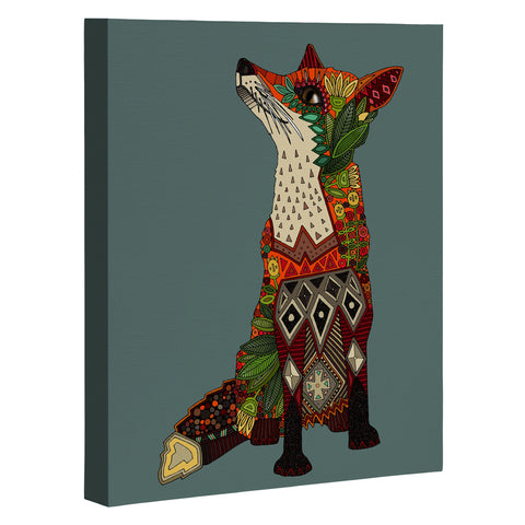 Sharon Turner fox love Art Canvas