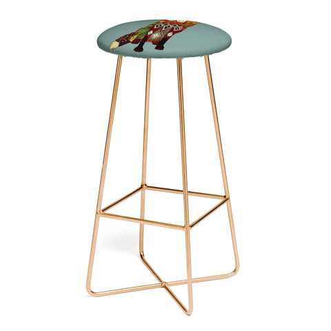 Sharon Turner fox love Bar Stool