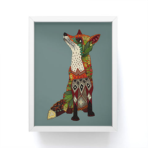 Sharon Turner fox love Framed Mini Art Print
