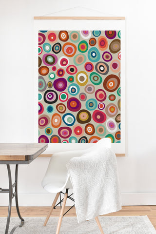 Sharon Turner freckle spot Art Print And Hanger