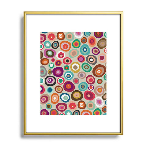 Sharon Turner freckle spot Metal Framed Art Print