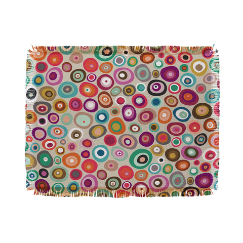 Sharon Turner freckle spot Throw Blanket