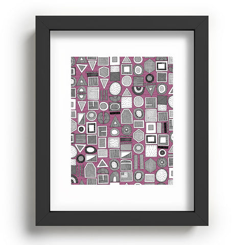 Sharon Turner frisson memphis bw berry Recessed Framing Rectangle