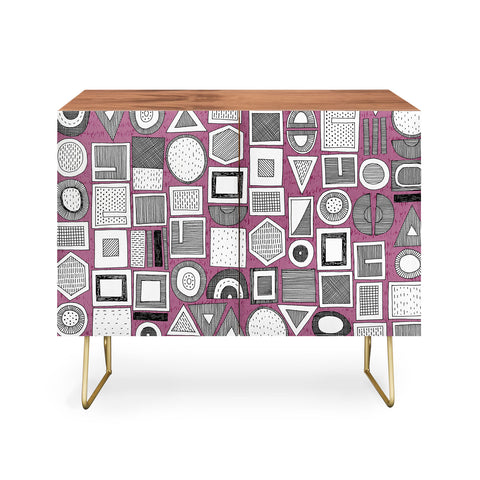 Sharon Turner frisson memphis bw berry Credenza