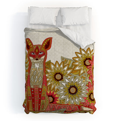 Sharon Turner Garden Fox Comforter