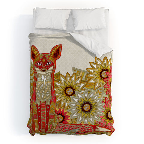 Sharon Turner Garden Fox Duvet Cover