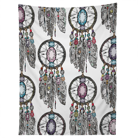 Sharon Turner Gemstone Dreamcatcher Tapestry