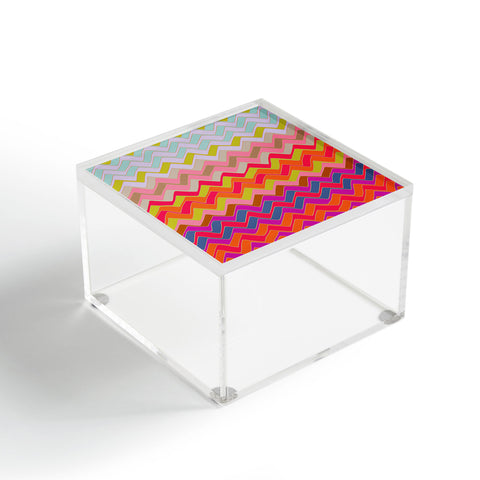 Sharon Turner Geo Chevron Acrylic Box