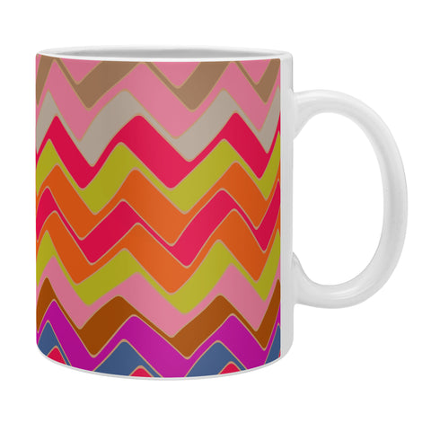 Sharon Turner Geo Chevron Coffee Mug