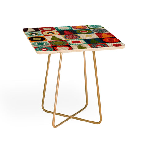 Sharon Turner Geo Christmas Side Table