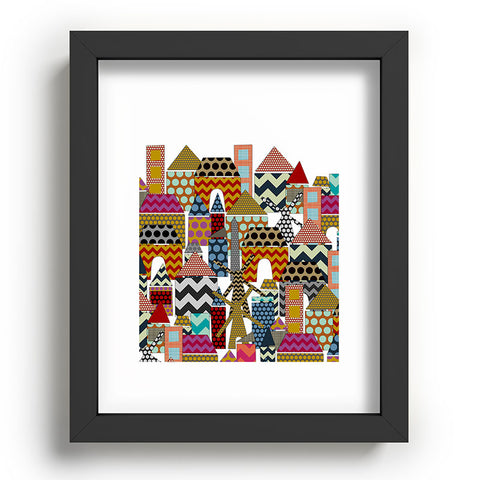 Sharon Turner Geo Town Recessed Framing Rectangle