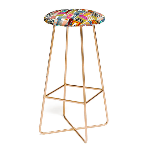 Sharon Turner Geo Town Bar Stool