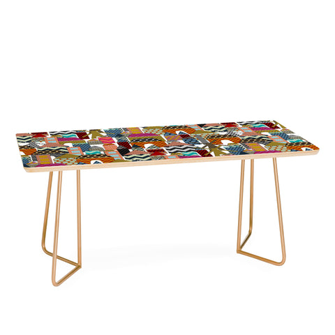 Sharon Turner Geo Town Coffee Table