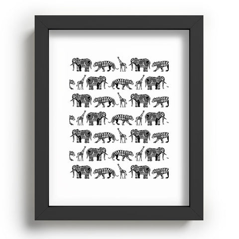 Sharon Turner Graphic Zoo Recessed Framing Rectangle