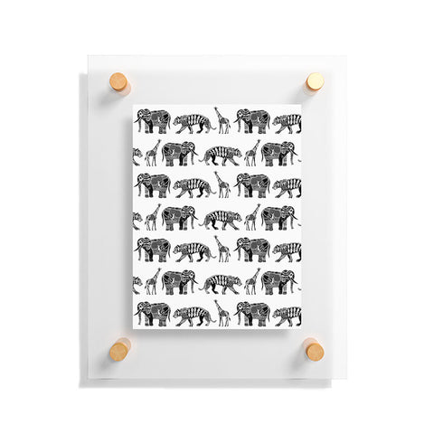 Sharon Turner Graphic Zoo Floating Acrylic Print