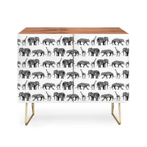 Sharon Turner Graphic Zoo Credenza