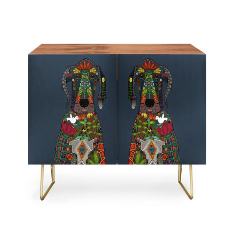 Sharon Turner Great Dane Love Credenza