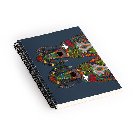 Sharon Turner Great Dane Love Spiral Notebook