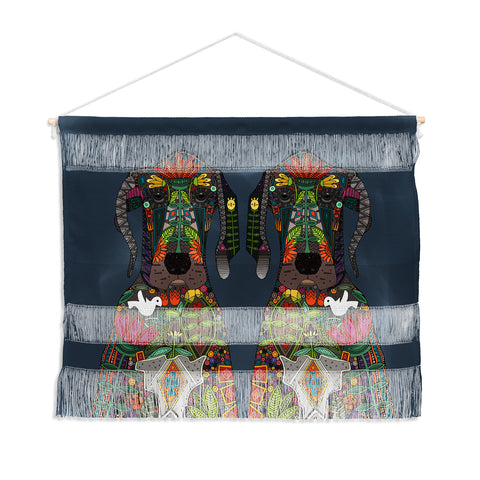 Sharon Turner Great Dane Love Wall Hanging Landscape