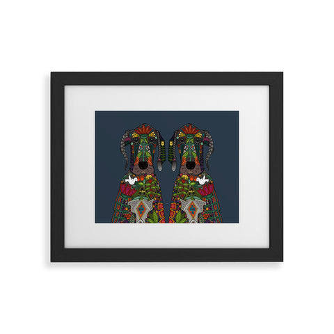 Sharon Turner Great Dane Love Framed Art Print