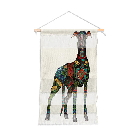 Sharon Turner greyhound ivory Wall Hanging Portrait