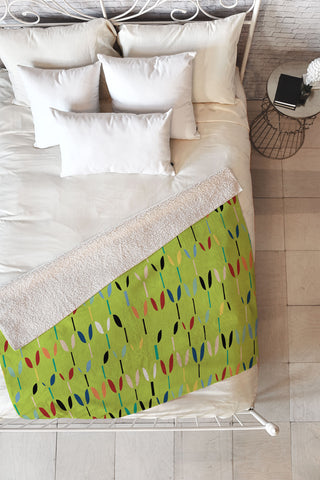 Sharon Turner Grow 1 Fleece Throw Blanket