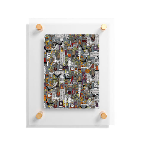 Sharon Turner Halloween Supper XIII Floating Acrylic Print