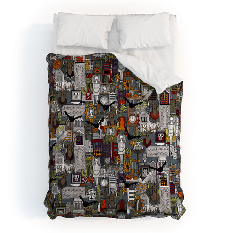 Sharon Turner Halloween Supper XIII Comforter