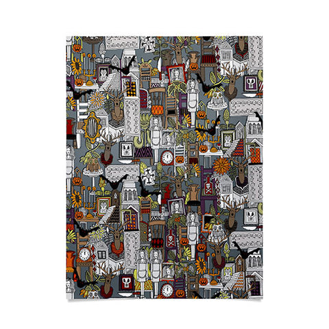 Sharon Turner Halloween Supper XIII Poster