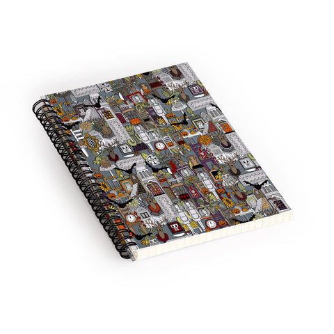 Sharon Turner Halloween Supper XIII Spiral Notebook