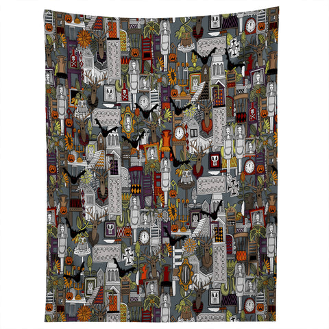 Sharon Turner Halloween Supper XIII Tapestry