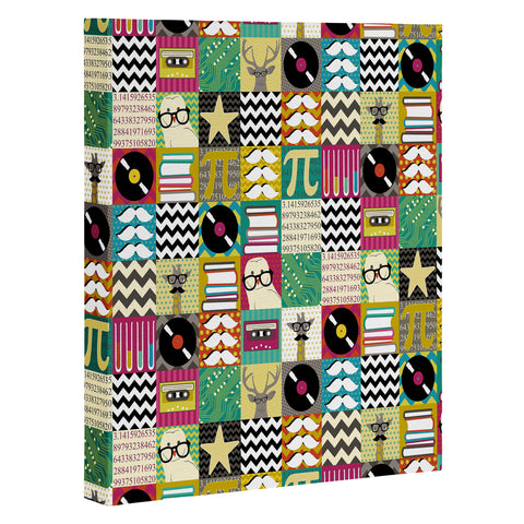 Sharon Turner Hip Hip Geek Art Canvas