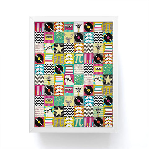 Sharon Turner Hip Hip Geek Framed Mini Art Print