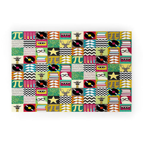 Sharon Turner Hip Hip Geek Welcome Mat