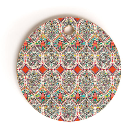 Sharon Turner Holly Cutting Board Round