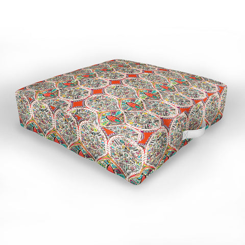 Sharon Turner Holly Outdoor Floor Cushion