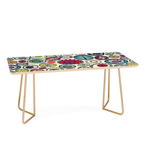 Sharon Turner Honolulu hoops cream Coffee Table