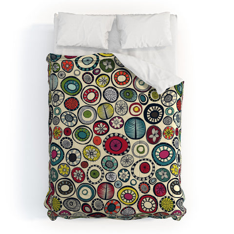 Sharon Turner Honolulu hoops cream Comforter