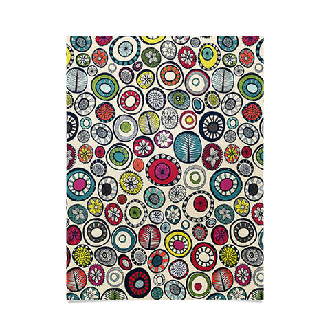 Sharon Turner Honolulu hoops cream Poster