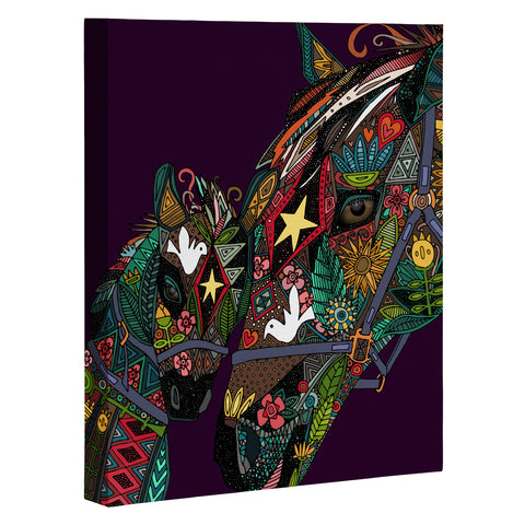 Sharon Turner Horse Love Art Canvas
