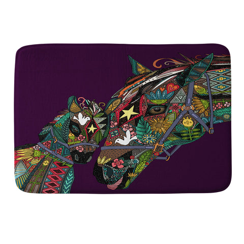 Sharon Turner Horse Love Memory Foam Bath Mat