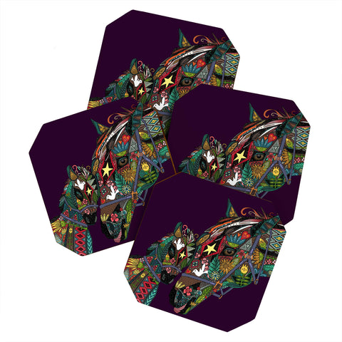 Sharon Turner Horse Love Coaster Set