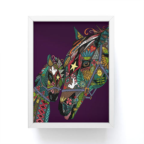 Sharon Turner Horse Love Framed Mini Art Print