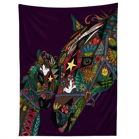 Sharon Turner Horse Love Tapestry