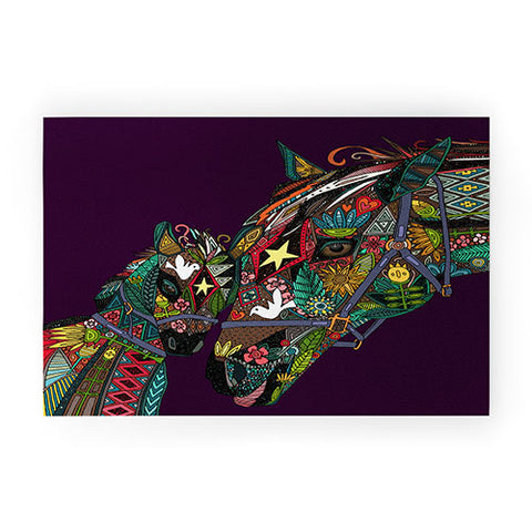 Sharon Turner Horse Love Welcome Mat