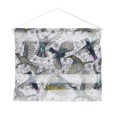 Sharon Turner hum sun honey birds basalt Wall Hanging Landscape